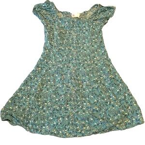 So brand size 7 blue paisley soft dress